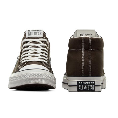 Converse Star Player 76 Shoe in Fresh Brew/Vintage White/Black