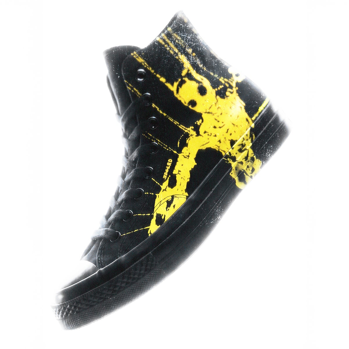 Converse X EDGLRD Chuck 70 Hi Shoe in Black/Yellow/Black | Boardertown