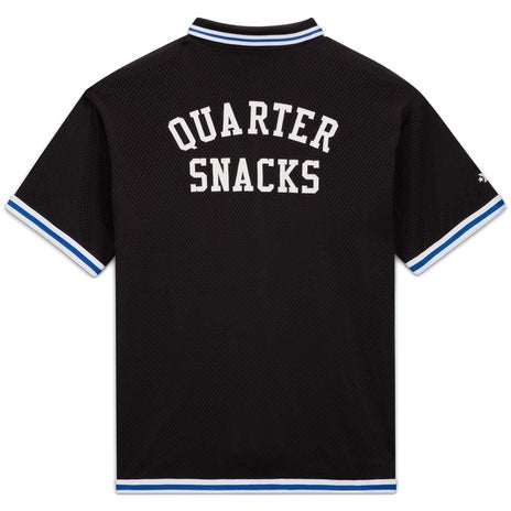 Converse X Quartersnacks Warm Up Top in Converse Black