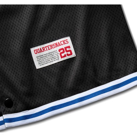 Converse X Quartersnacks Warm Up Top in Converse Black