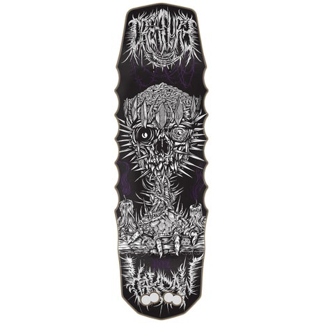 Creature Haksaw Grande Skateboard Deck in Hitz