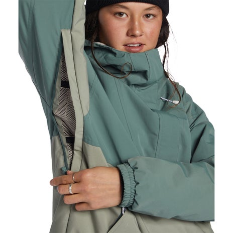 DC Chalet Anorak Jacket in Dark Forest