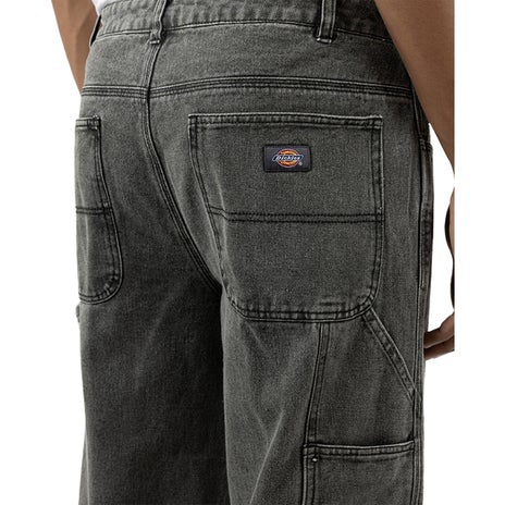 Dickies 1939 Aged Denim in Stone Washed Charcoal