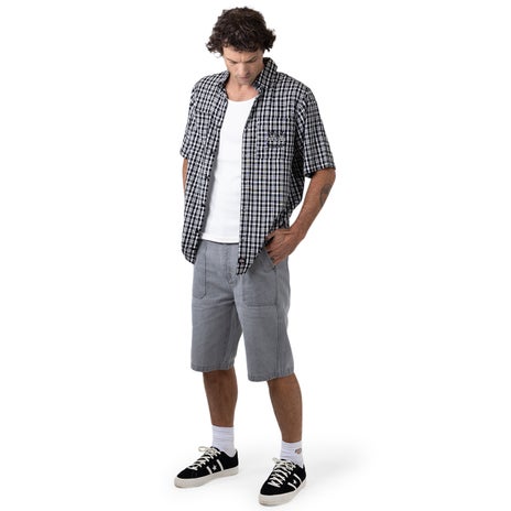 Dickies Basic Rib Singlet 3 Pack in White