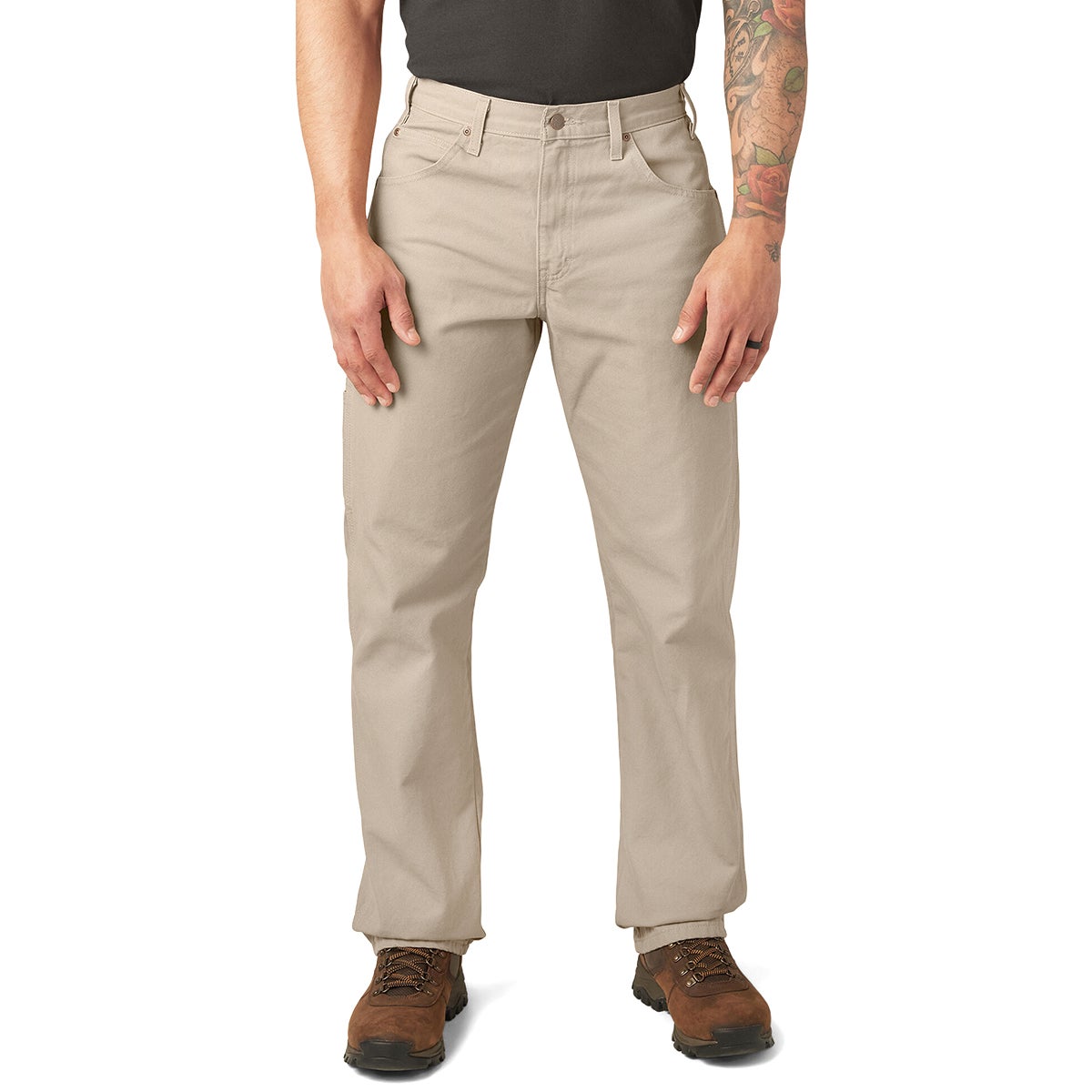 Dickies Canvas Utility Carpenter Pants in Desert Sand Boardertown