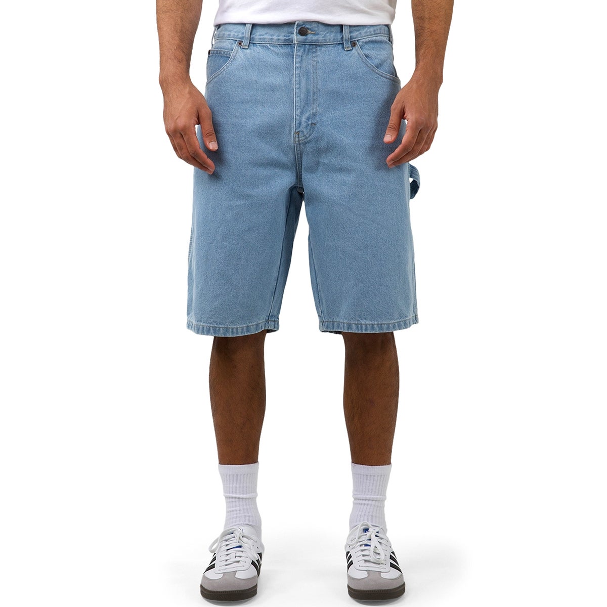 Dickies DX200 Denim Carpenter Short in Light Indigo | Boardertown