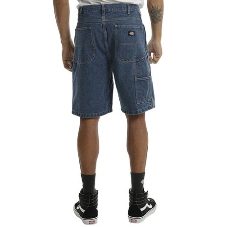 Dickies DX200 Denim Carpenter Short in Stonewashed Indigo
