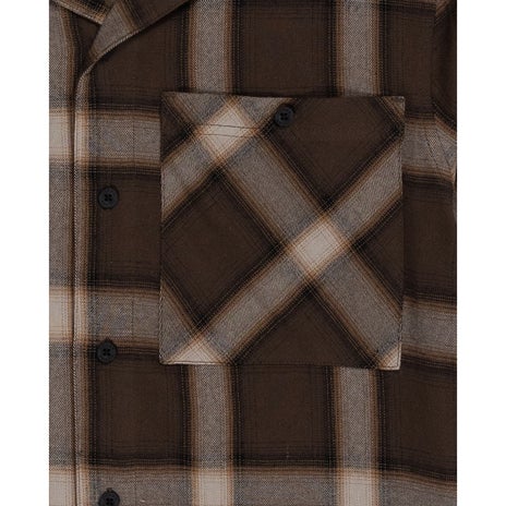 Dickies Down South Shirt in Timber Brown
