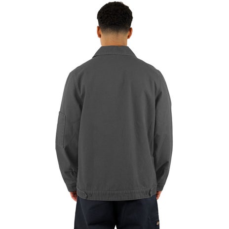 Dickies Eisenhower Utility Canvas Jacket in Graphite
