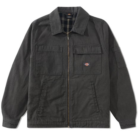 Dickies Eisenhower Utility Canvas Jacket in Graphite