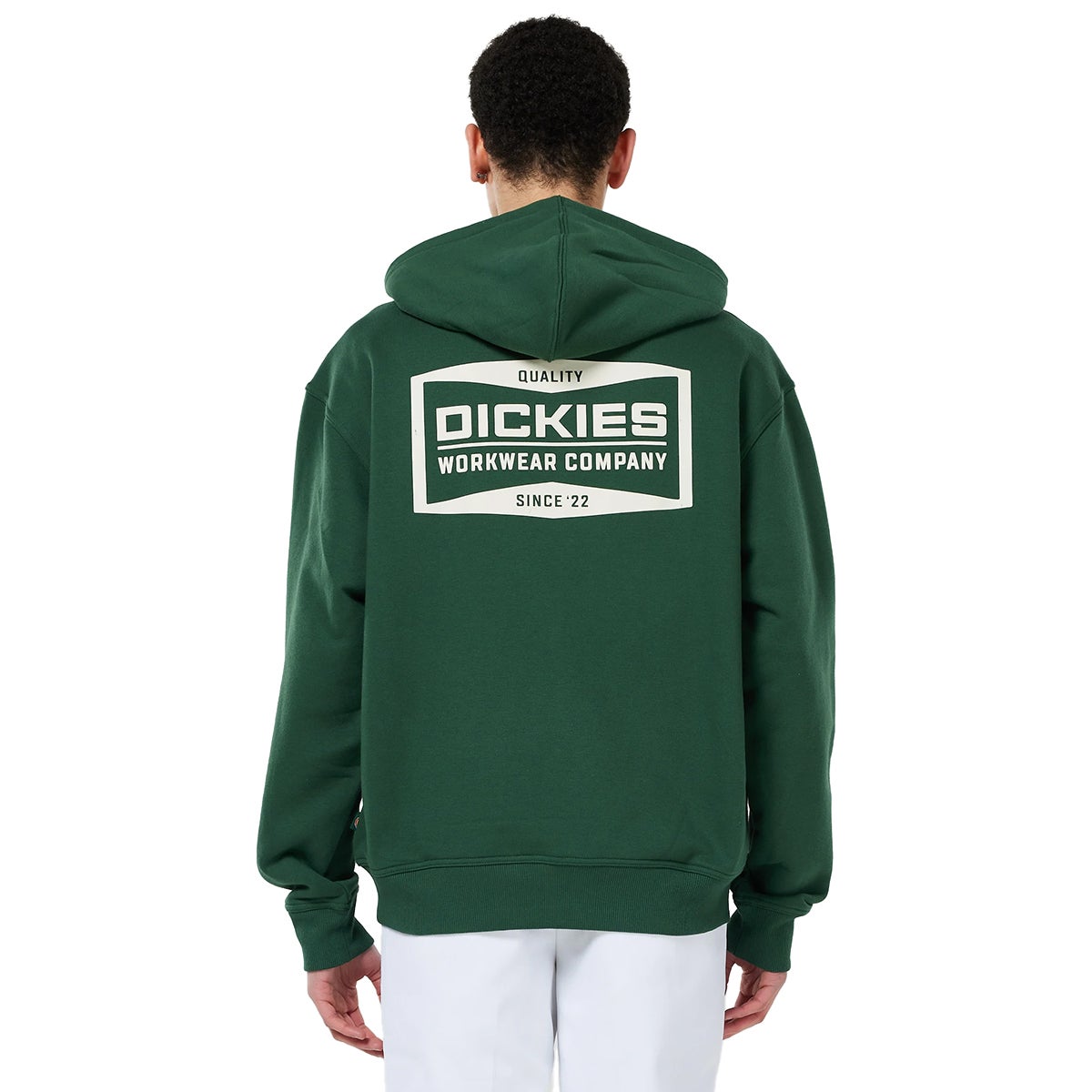 Felpa Dickies Oakport - Felpa Con Cappuccio Uomo, Verde Aghi Di Pino, Morbida E Resistente
