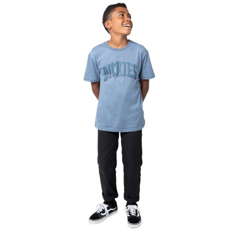 Dickies Longview Youth Tee in Steel Blue