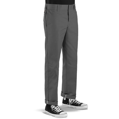 Dickies Slim Straight Work Pant in Charcoal