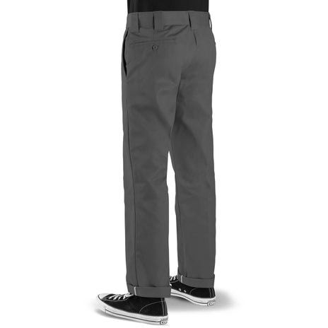 Dickies Slim Straight Work Pant in Charcoal