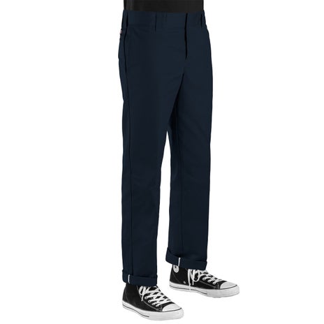 Dickies Slim Straight Work Pant in Dark Navy
