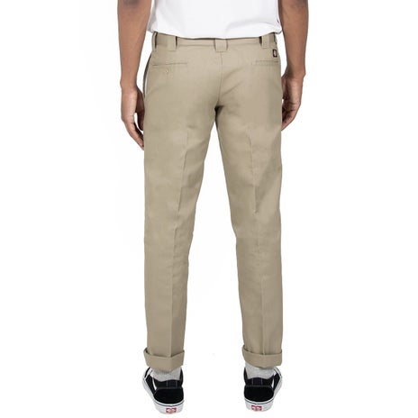Dickies Slim Straight Work Pant in Khaki