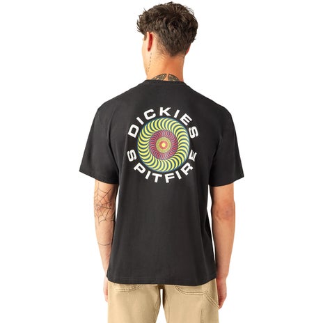 Dickies X Spitfire Tee in Black