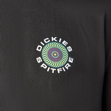 Dickies X Spitfire Tee in Black