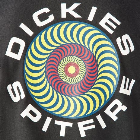 Dickies X Spitfire Tee in Black