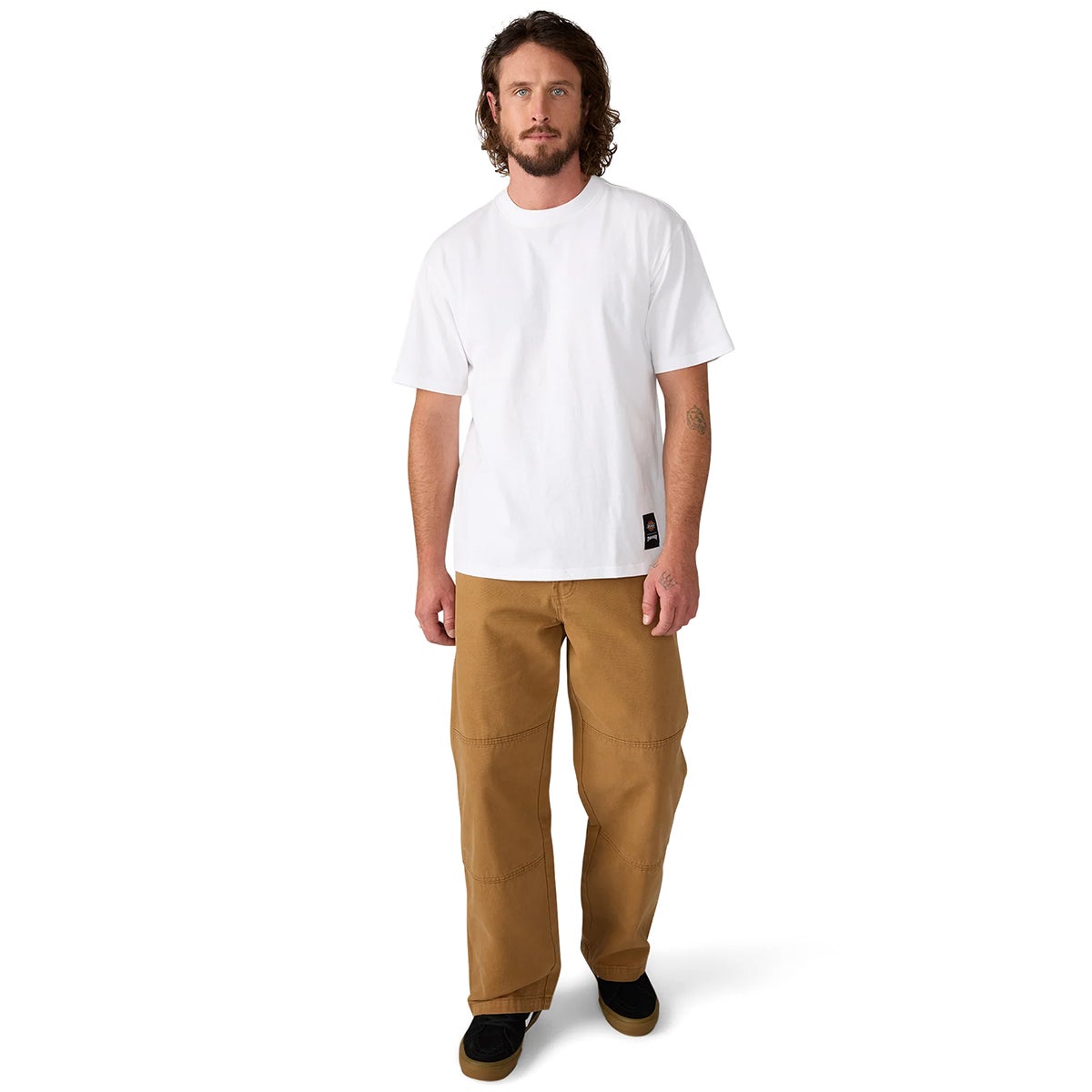 Dickies X Thrasher Double Knee Pant in Brown Duck | Boardertown AU