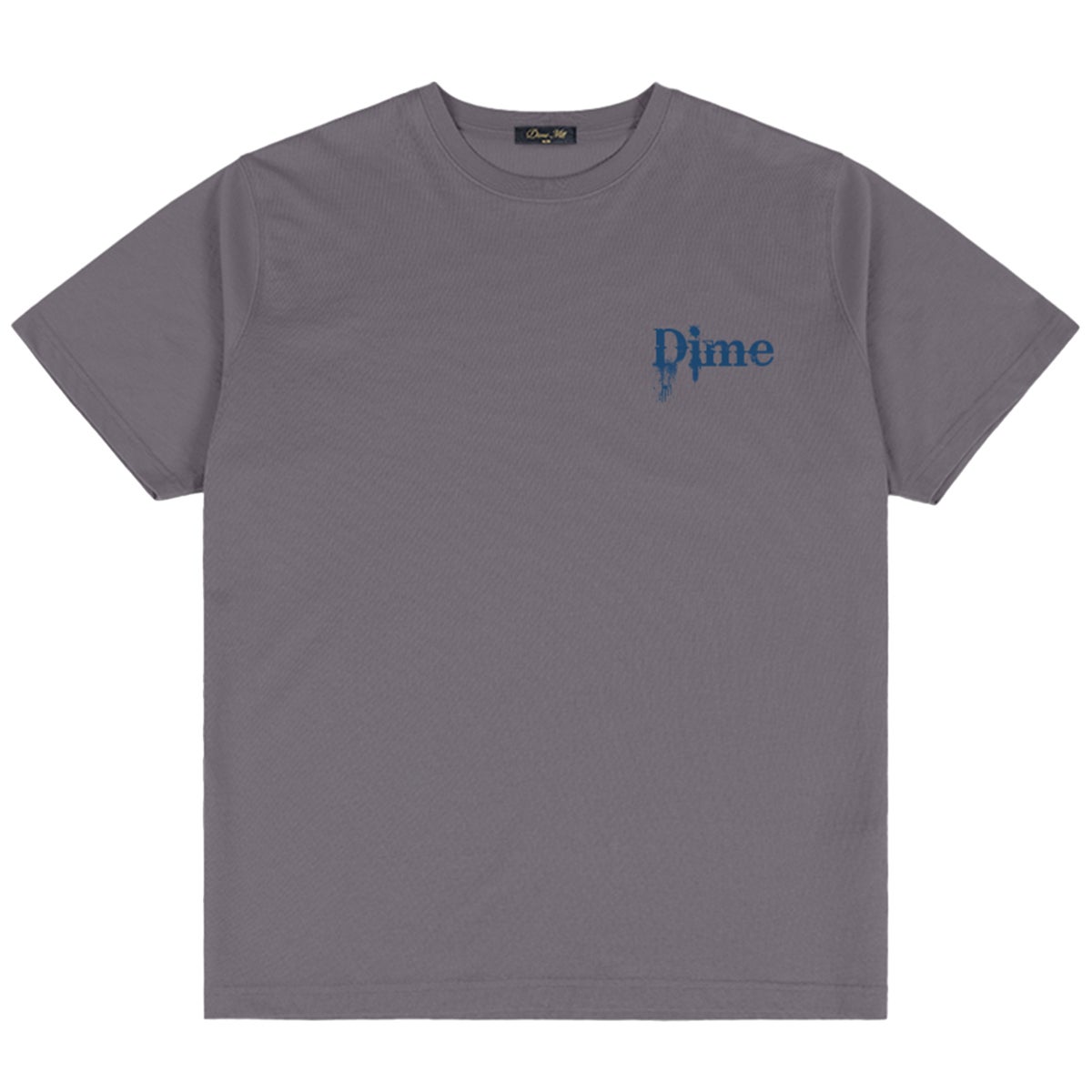 Dime Challenged T-Shirt in Charcoal Grape | Boardertown