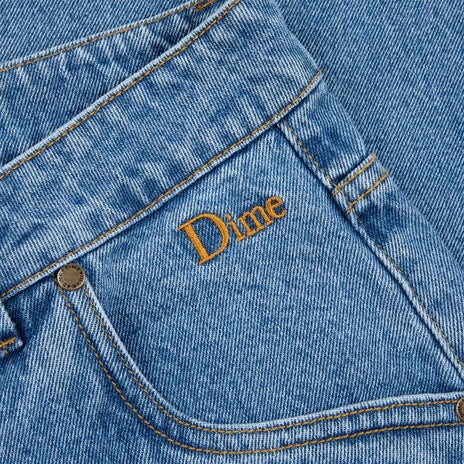 Dime Classic Baggy Denim Pants in Indigo Washed