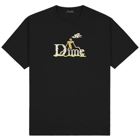 Dime Classic Lightbright Tee in Black