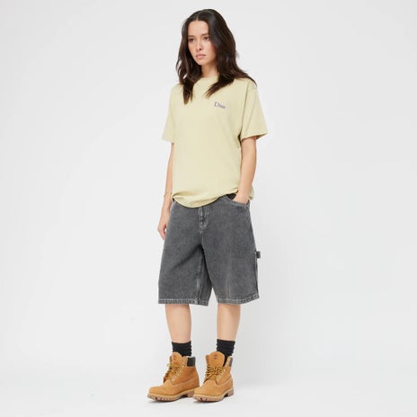 Dime Classic Small Logo Tee in Light Moss