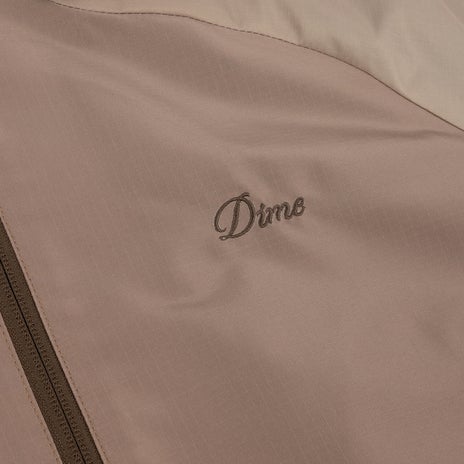 Dime Gradient Windbreaker in Brown