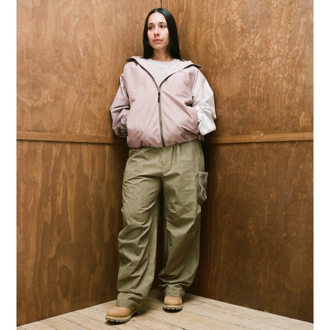 Dime Gradient Windbreaker in Brown