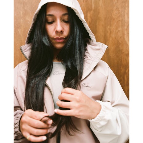 Dime Gradient Windbreaker in Brown