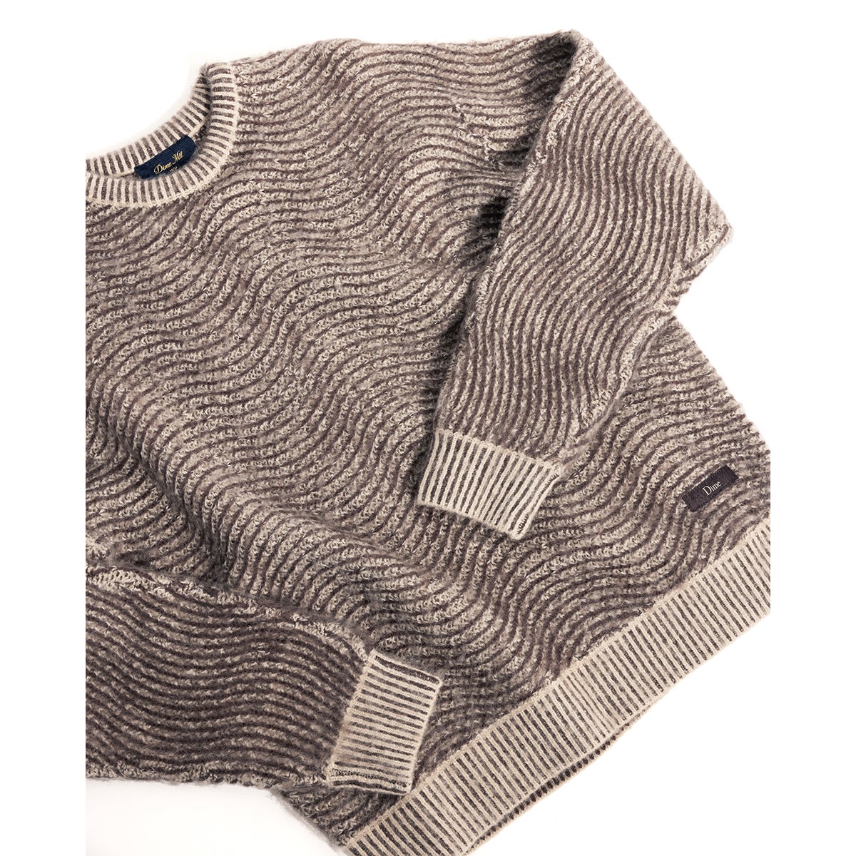 Dime　MOHAIR WAVE KNIT ダイム　ニット Dime Mohair Wave Knit | Burgundy - HORRIBLE'S PROJECT