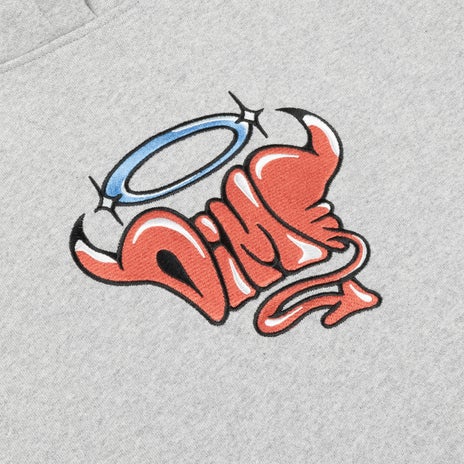 Dime Purgatory Hood in Heather Grey