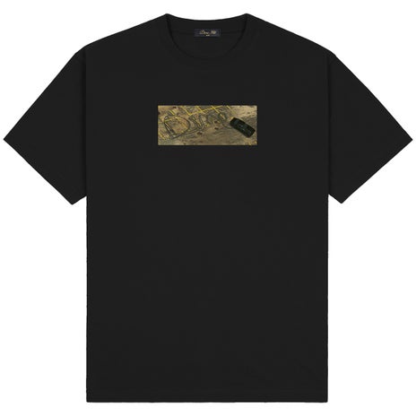 Dime Skid Tee in Black