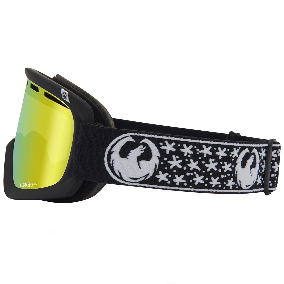 Dragon D1 Goggles + Bonus Lens in Mikkel Bank Sig 26/Gold Ion