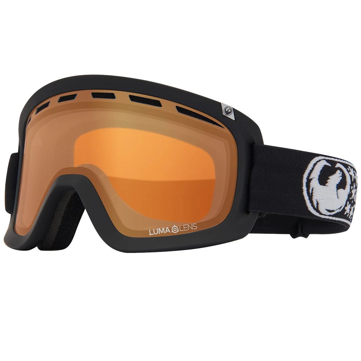Dragon D1 Goggles + Bonus Lens in Mikkel Bank Sig 26/Gold Ion