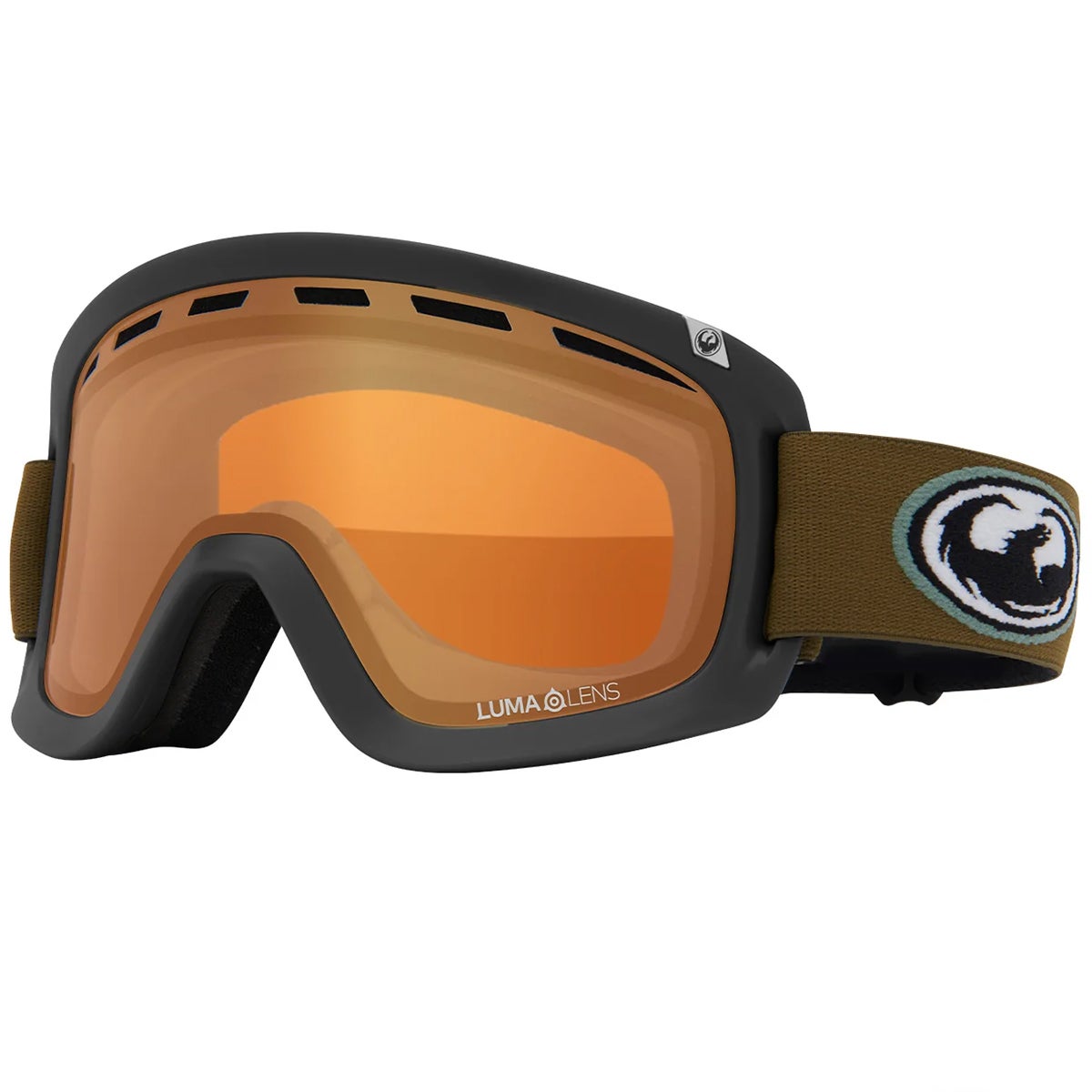 Dragon D1 Goggles + Bonus Lens in Old Skool/Silver Ion | Boardertown