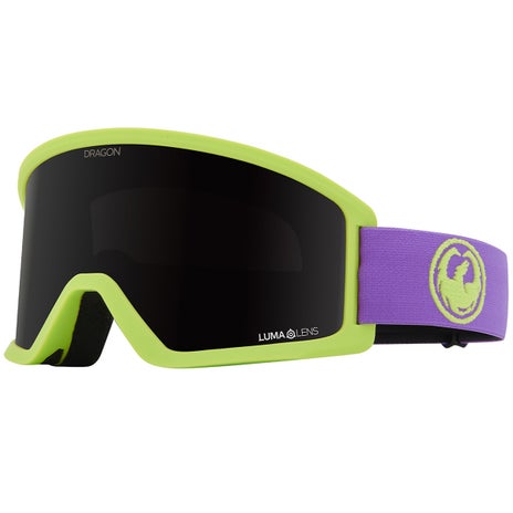 Dragon DXT Low Bridge Goggles in Murasaki/Dark Smoke