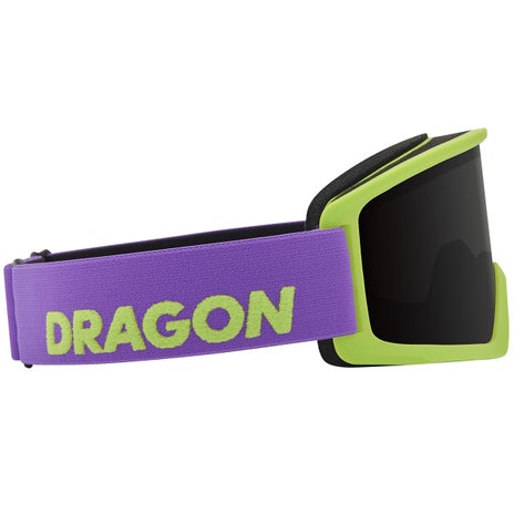 Dragon DXT Low Bridge Goggles in Murasaki/Dark Smoke