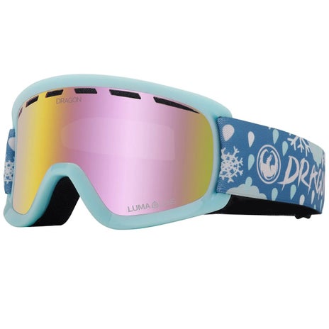 Dragon Lil D Goggles in Snow Dance/Pink Ion