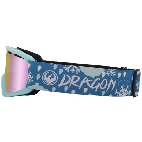 Dragon Lil D Goggles in Snow Dance/Pink Ion