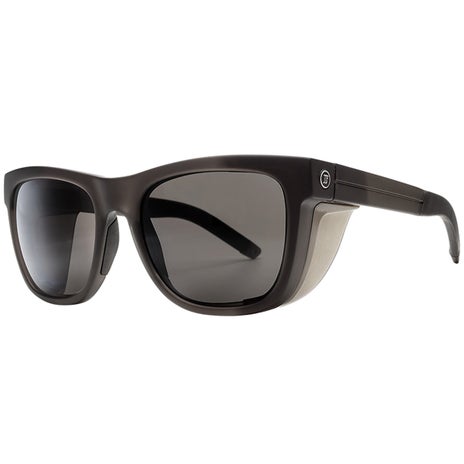 Electric JJF12 Polarized Pro Sunglasses in Dark Smoke/Silver