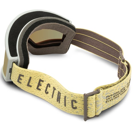 Electric Kleveland S Goggles + Bonus Lens in Canna Speckle/Gold Chrome