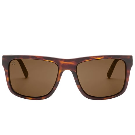 Electric Swingarm XL Polarized Sunglasses in Matte Tort/Brnz