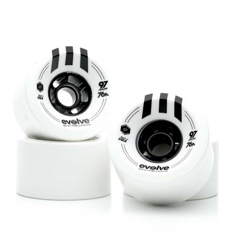 Evolve GTR Street Wheels in White