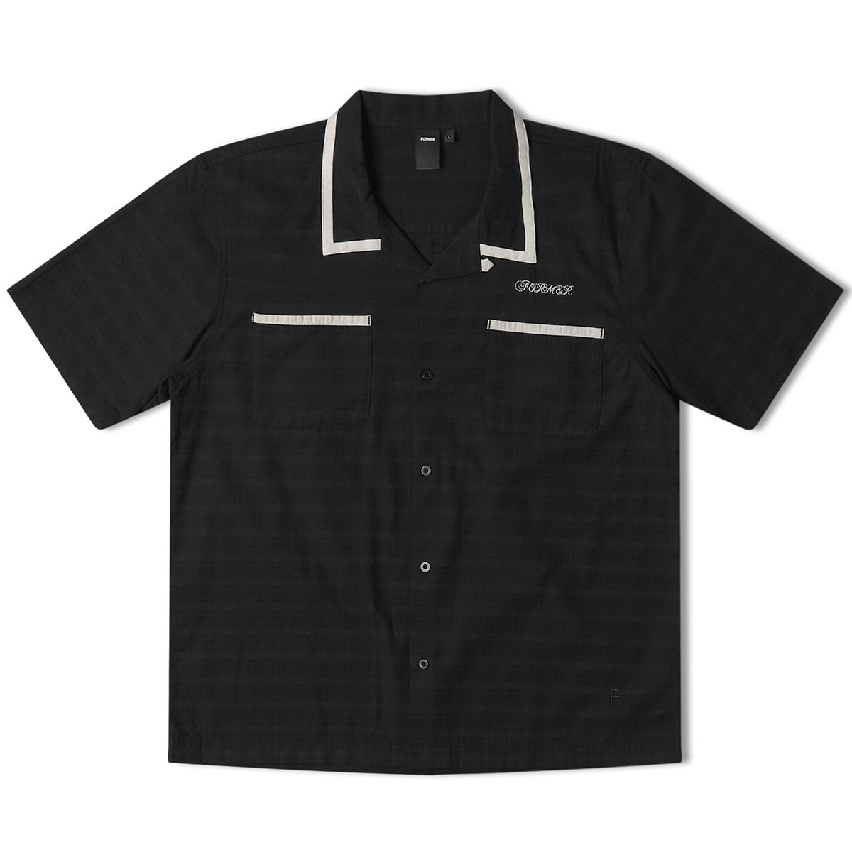 Former AG Marilyn Short Sleeve Knitted Shirt Grey