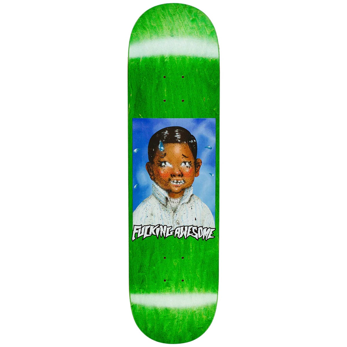 Fucking Awesome Class Photo Painted By Sickid Skateboard Deck in