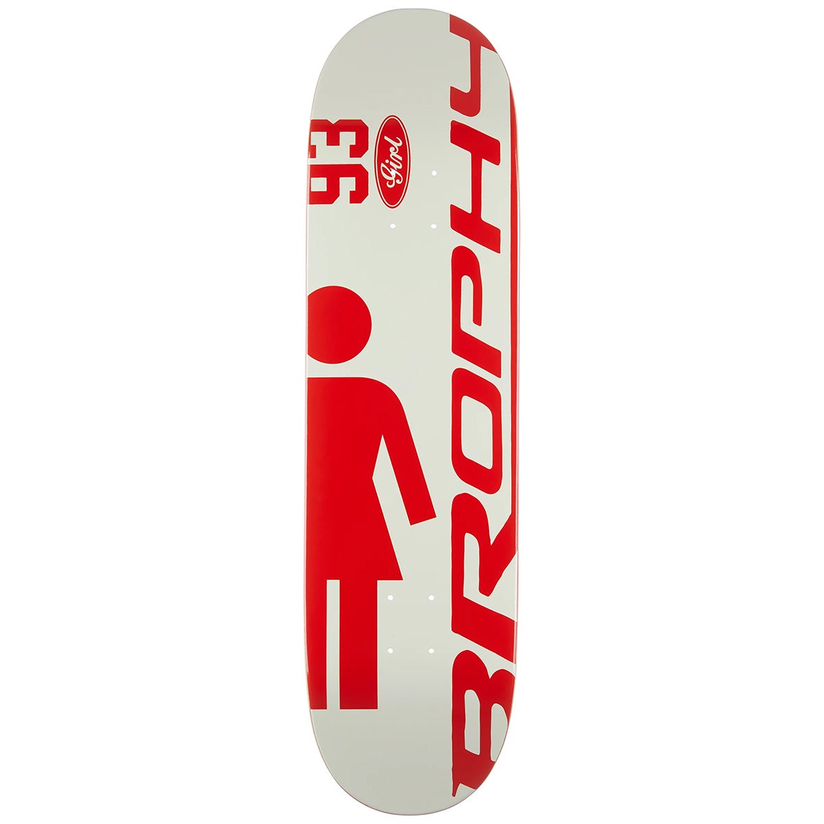 Girl Racing Skateboard Deck in Brophy Boardertown