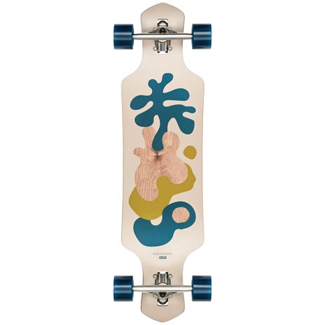 Globe Geminon 35 Longboard Skateboard in Dusk