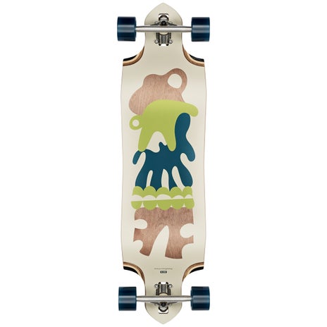 Globe Geminon Micro-Drop 37 Longboard Skateboard in Dawn